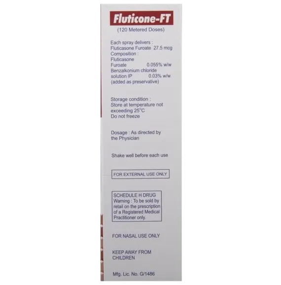 fluticone ft nasal spray 6 gm